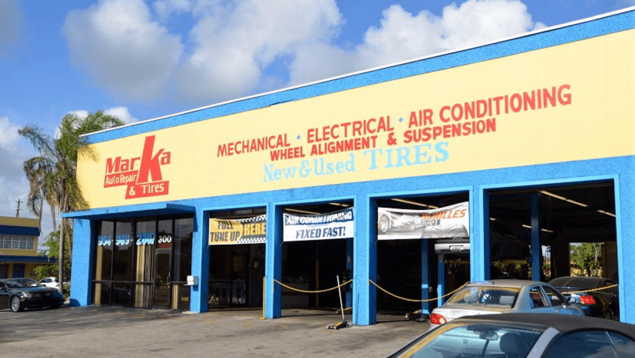 Mechanical, electrical and air conditioning on the Marka storefront